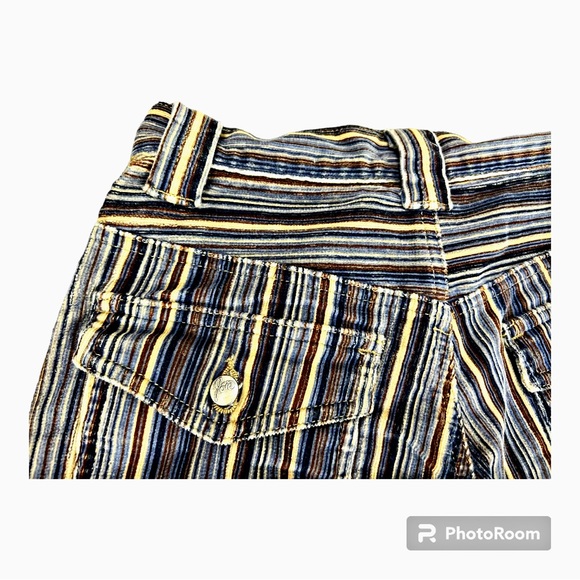 Joie - Corduroy striped pants with button pockets - 24 - Vintage - Picture 11 of 16